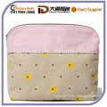 2015 Promotional Organic Cotton Cosmetic Bag Fashion Wholesale Toiletry Wash Bag